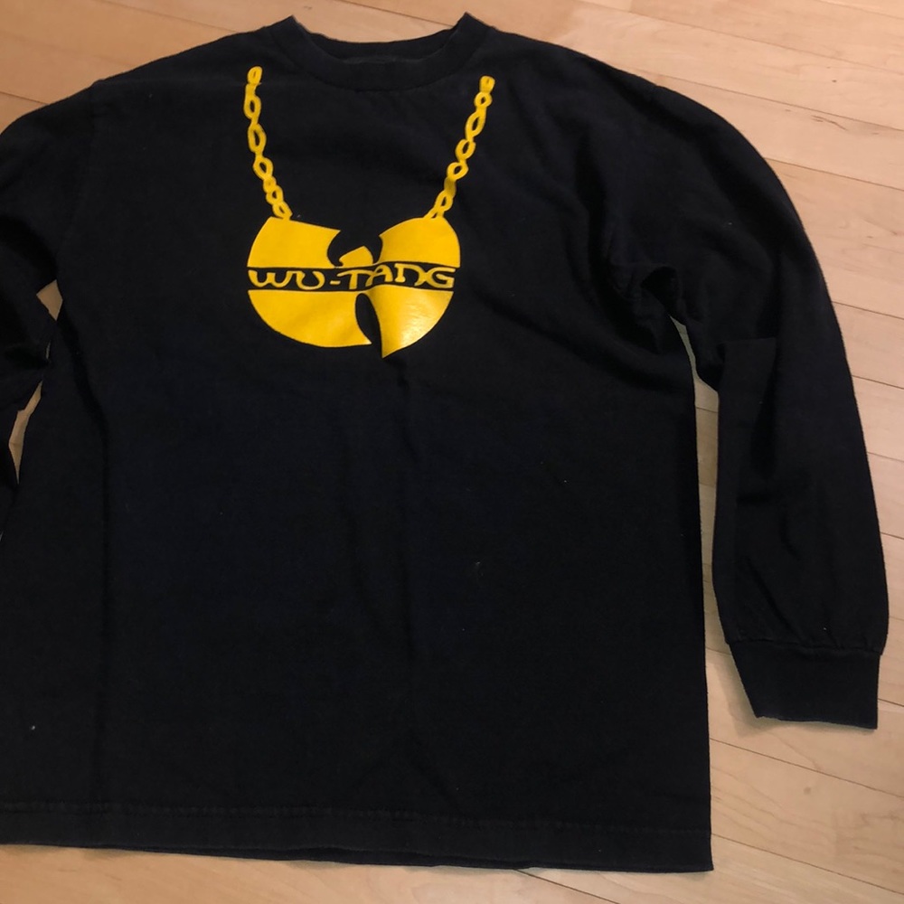 Super Rare Vintage Wu-Tang Clan Fake Chain Long Sleeve Tee Shirt!
